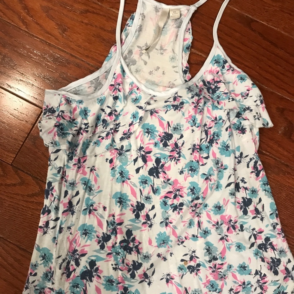 Flower tank top